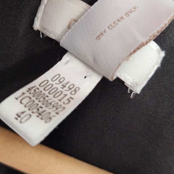 Chico’s Snakeskin Print Metallic gold black zip up womens Jacket size 1 medium - Picture 7 of 8